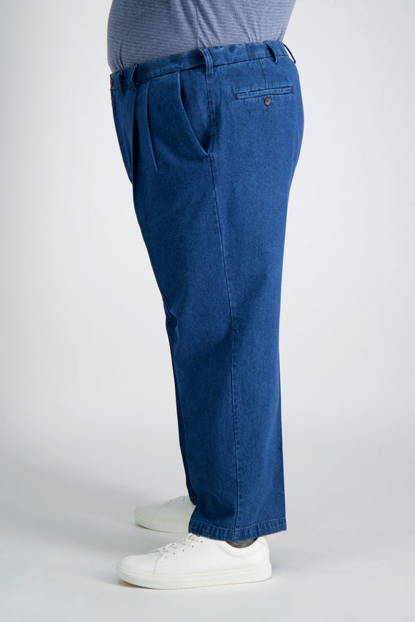 Haggar BIG & TALL Work To Weekend® Denimㅤ Lt Stonewash