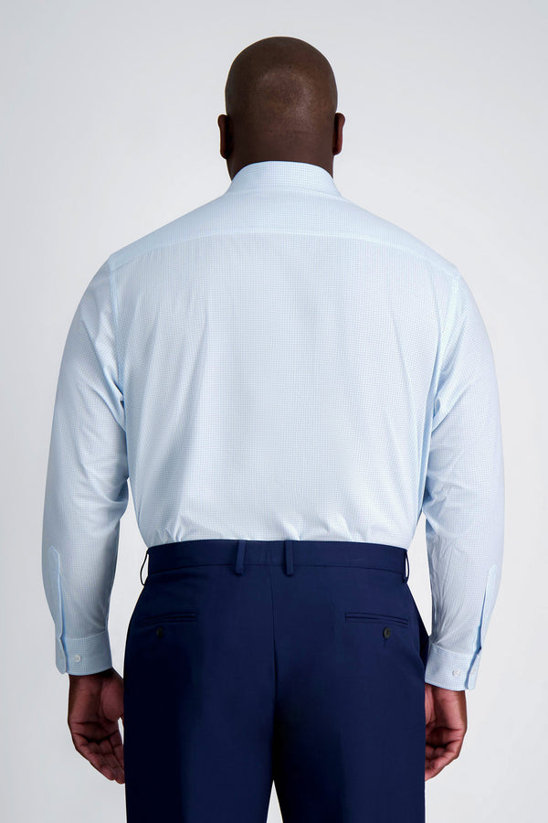 Haggar Big Smart Wash™ Dress Shirt - Sky Sky