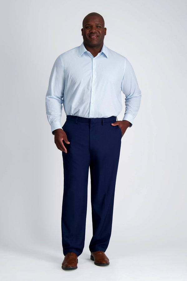 Haggar Big Smart Wash™ Dress Shirt - Sky Sky