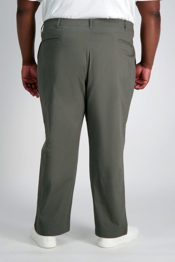 Haggar Big & Tall Coastal Comfort Chinoㅤ Khaki
