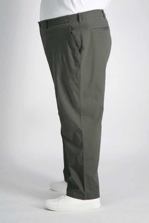 Haggar Big & Tall Coastal Comfort Chinoㅤ Khaki