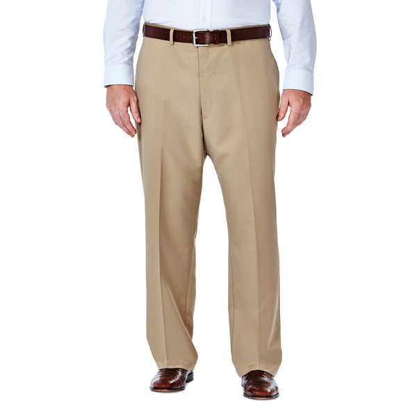 Haggar Big & Tall Cool 18® Pantㅤ British Khaki