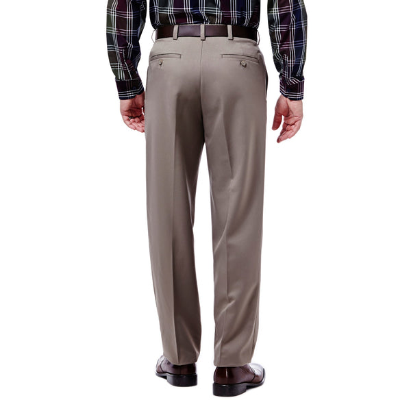Haggar Big & Tall Cool 18® Pant ㅤ Khaki