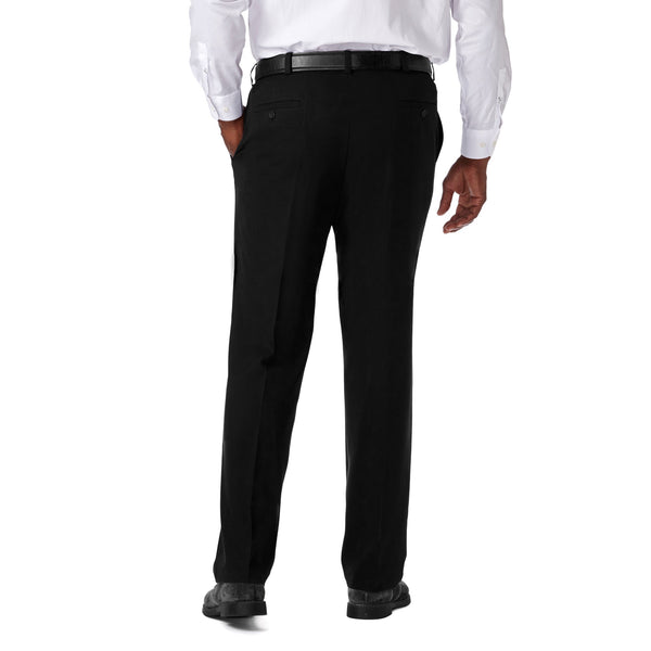Haggar Big & Tall Cool 18® Pro Pant Black