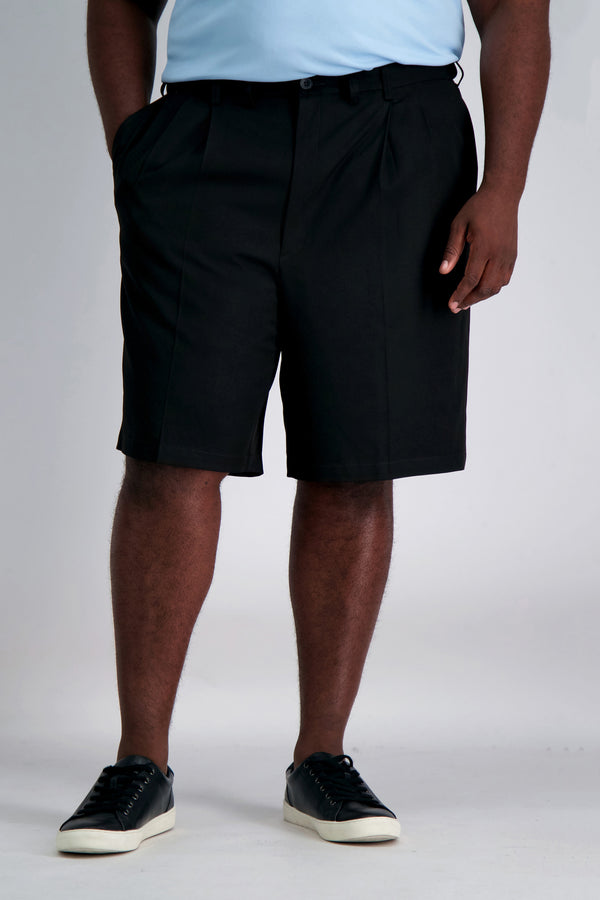 Haggar Big & Tall Cool 18® Pro Shortㅤ Black