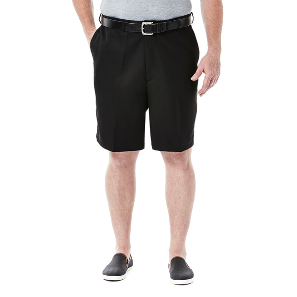 haggar BIG & TALL Cool 18® Shortsㅤ Black / Charcoal