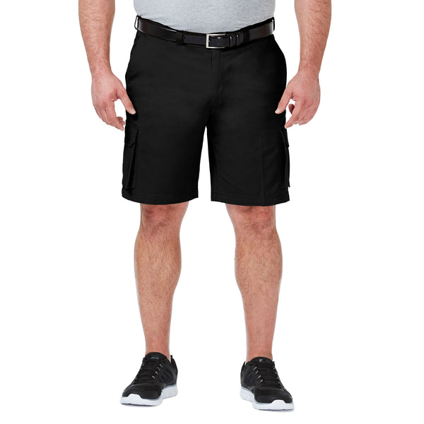 haggar Big & Tall Stretch Cargo Shortㅤ Graphite