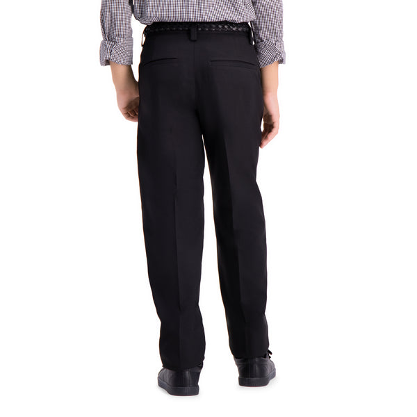 Haggar Boys Cool 18 Pro Pant (8-20) Navy
