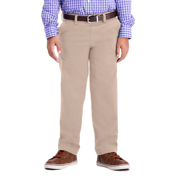 Haggar Boys Sustainable Chino (4-7)ㅤ Khaki