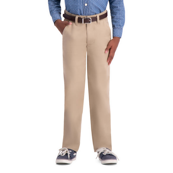 Haggar Boys Sustainable Chino (8-20) Khaki