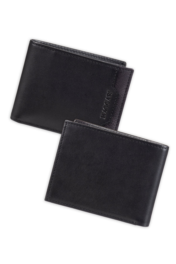 Haggar Coleshire Pocketmate Wallet Black