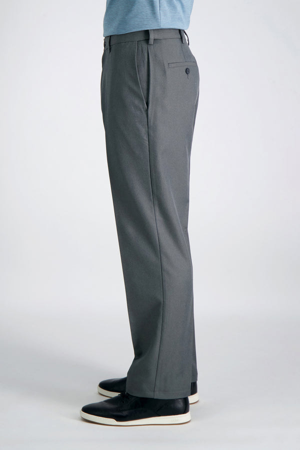 Haggar Cool 18® Heather Solid Pant Graphite
