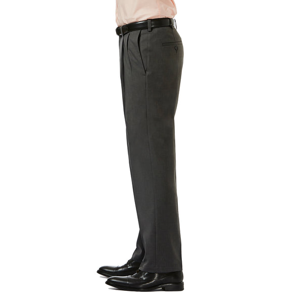 Haggar Cool 18® Pro Heather Pantㅤ Charcoal Heather