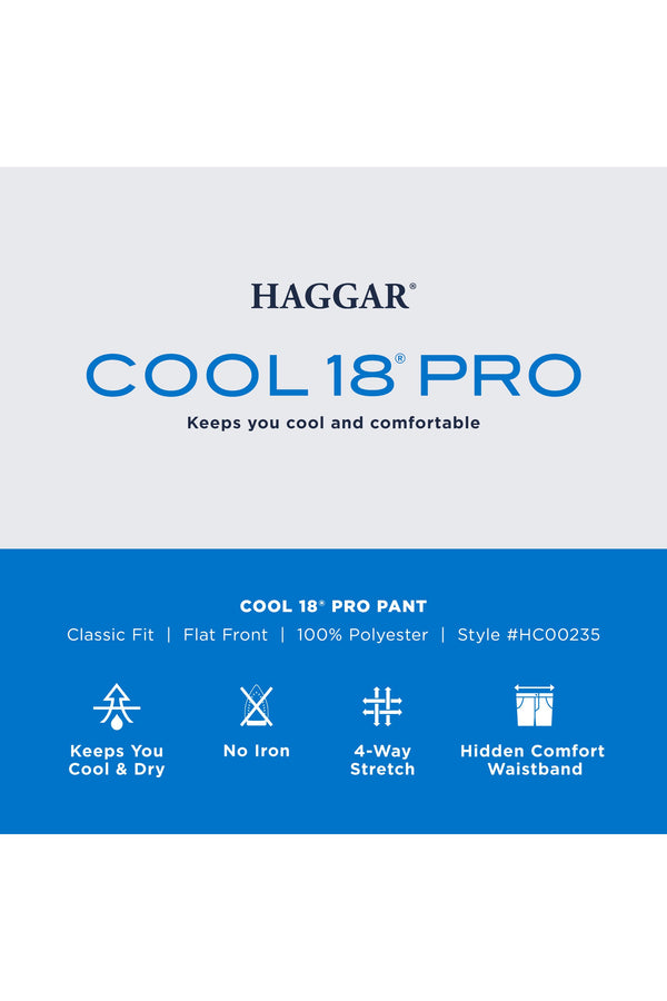 haggar Cool 18® Pro Pant Black