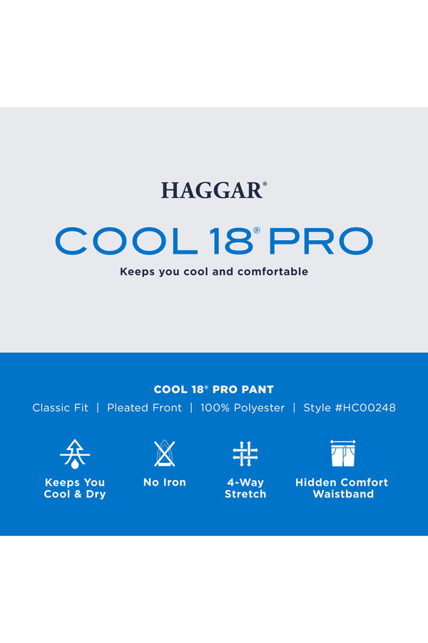 Haggar Cool 18® Pro Pant Black