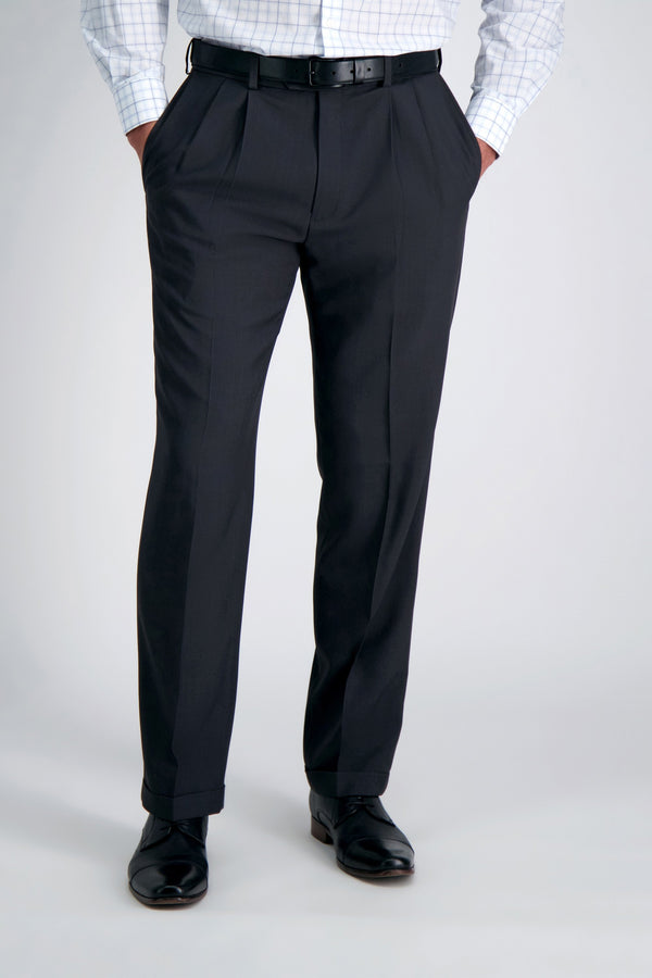 Haggar E-CLO™ Stria Dress Pant Black