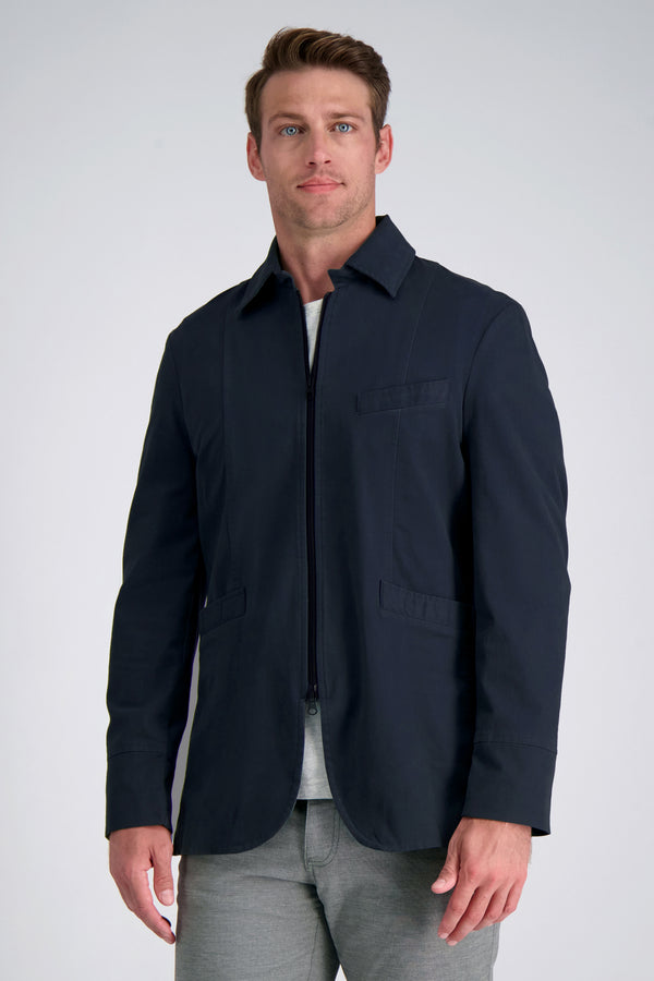 Haggar Euro Jacket Black