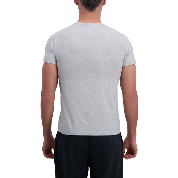 Haggar Heavyweight Short Sleeve Crewneck Tee White