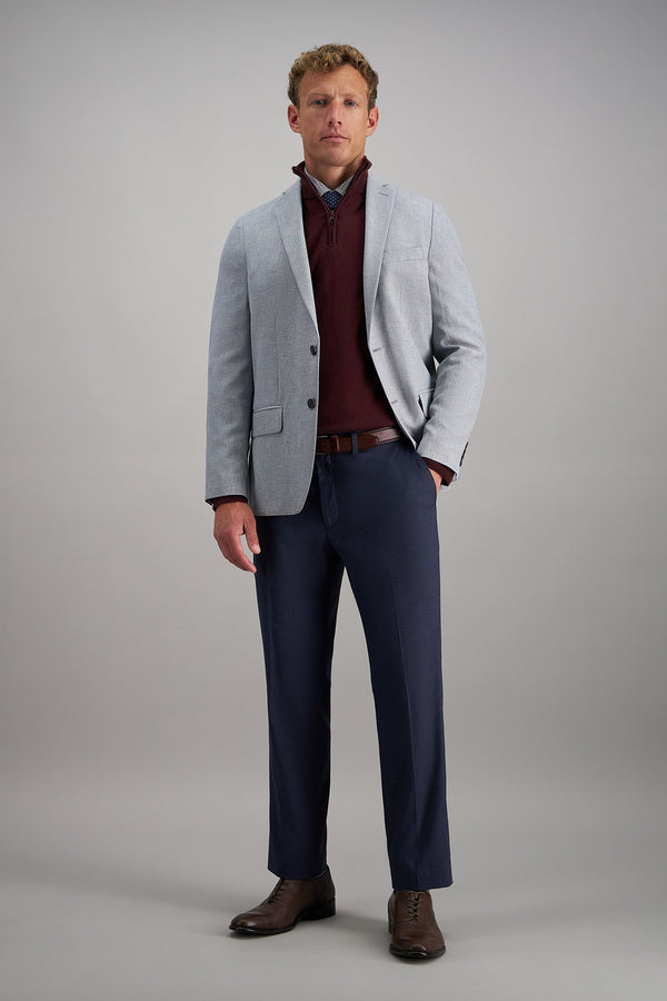 Haggar J.M. Haggar Mini Glen Plaid Dress Pant Ink