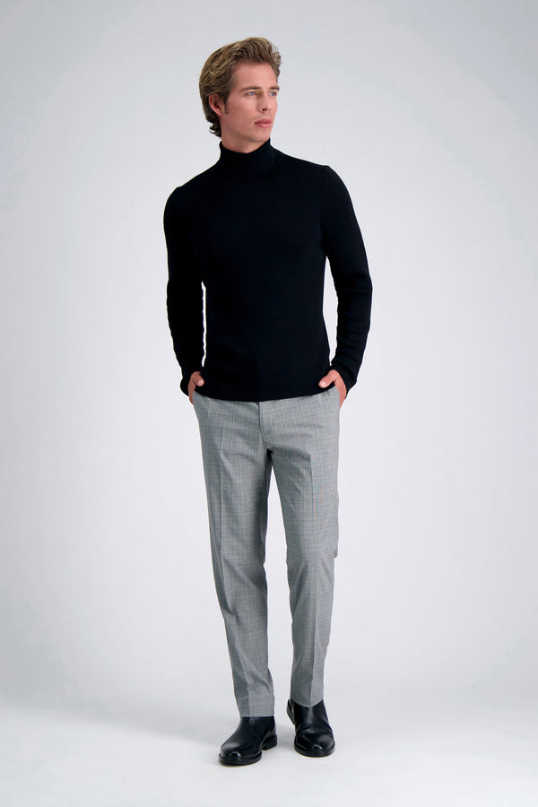 Haggar Long Sleeve Turtleneck Sweater Sangria
