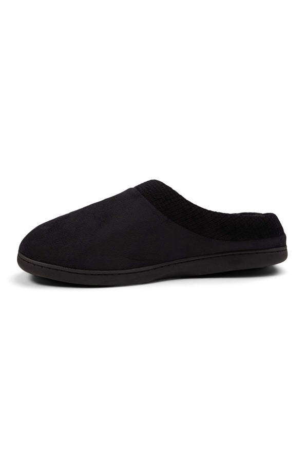 Haggar Microsuede Contrast Clog Graphite