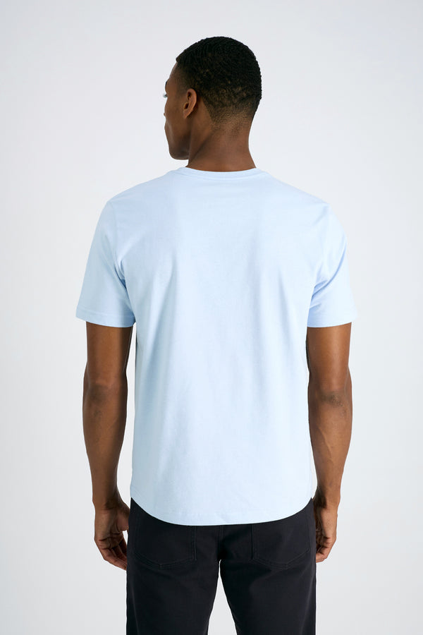 Haggar Mustang® Graphic Jersey Tee Light Blue