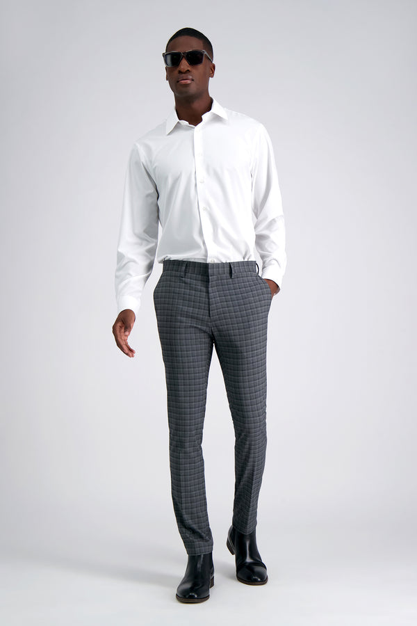 Haggar Performance Stretch Dress Shirt - White White