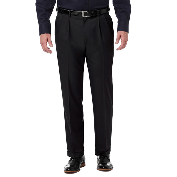 haggar Premium Comfort Dress Pant Black