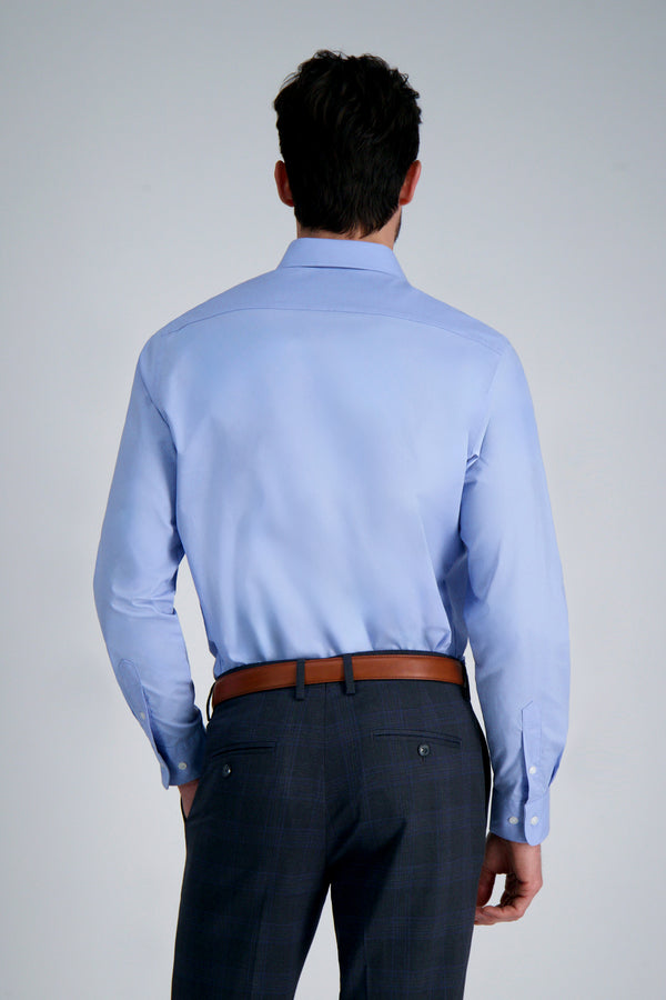 Haggar Premium Comfort Dress Shirt - Blue Light Blue