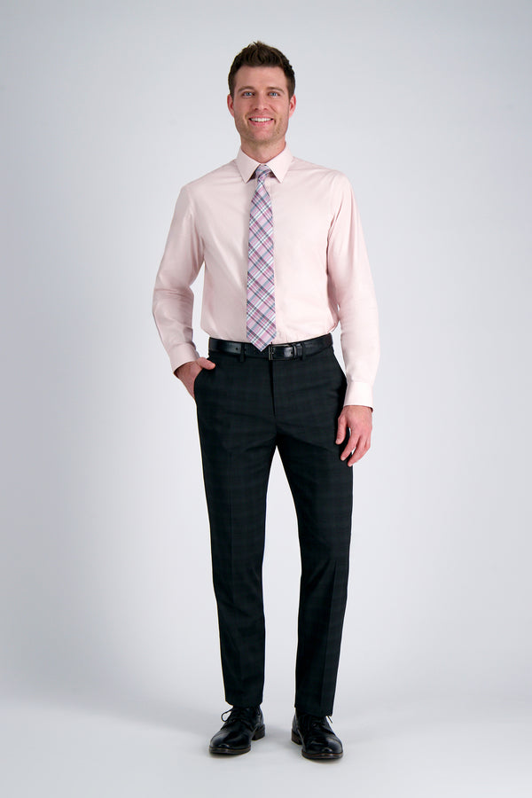 Haggar Premium Comfort Dress Shirt - Pink Pink
