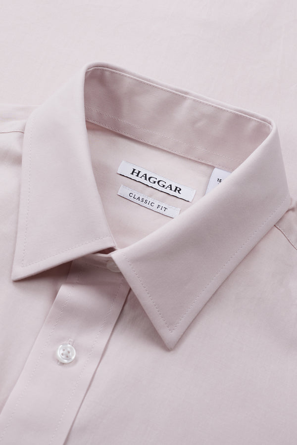 Haggar Premium Comfort Dress Shirt - Pink Pink