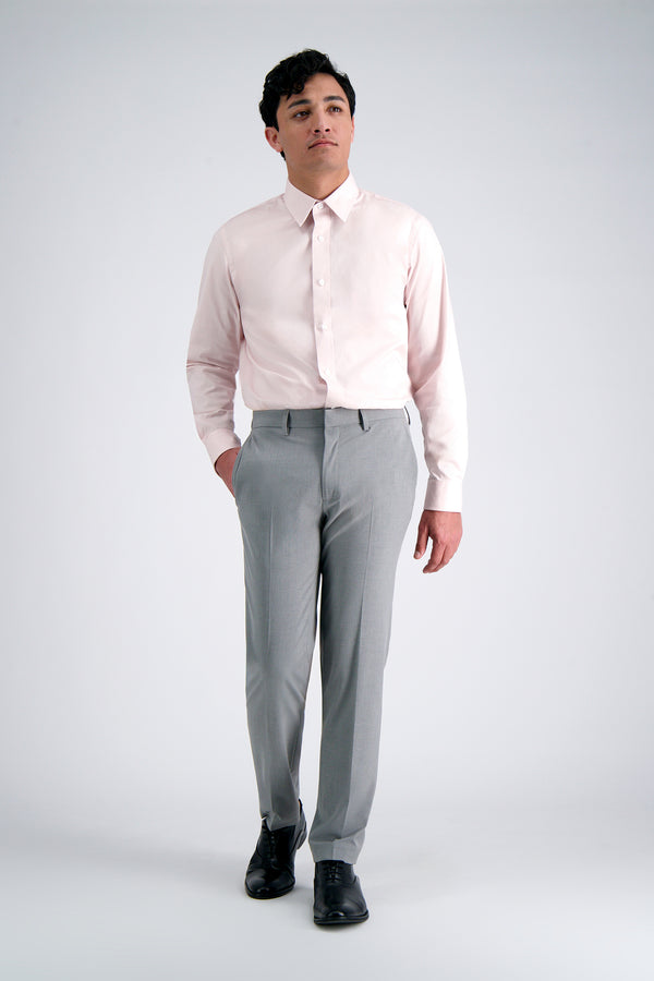 Haggar Premium Comfort Dress Shirt - Pink Pink