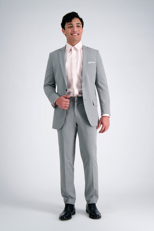 Haggar Premium Comfort Dress Shirt - Pink Pink