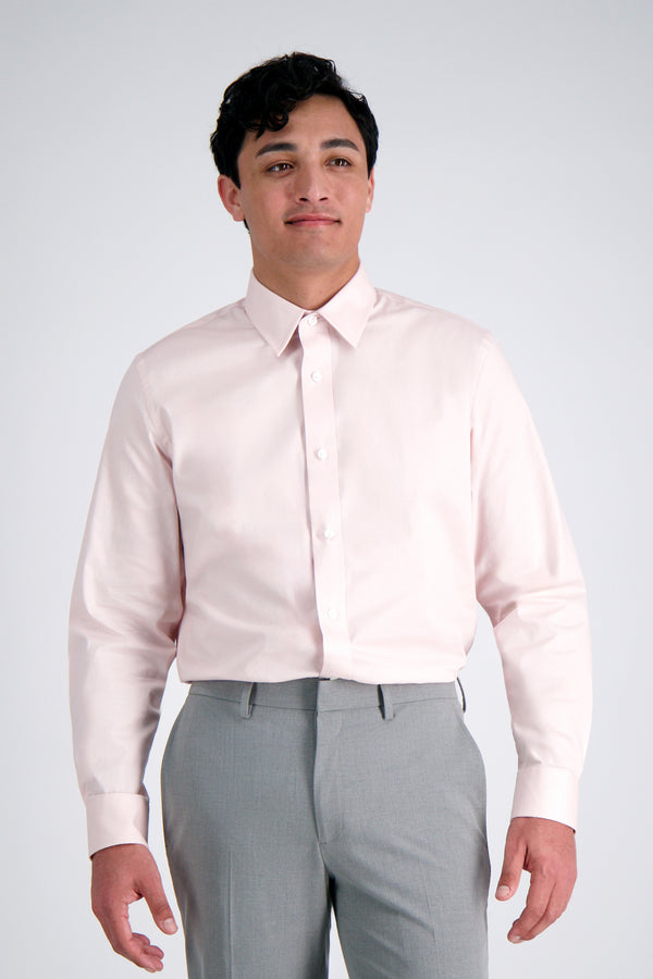 haggar Premium Comfort Dress Shirt - Pink Pink