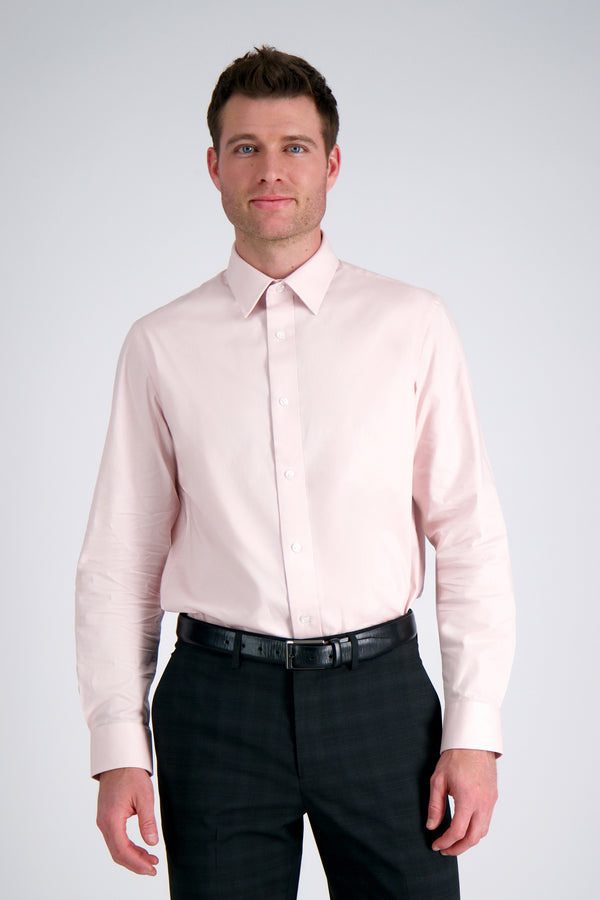 haggar Premium Comfort Dress Shirt - Pink Pink
