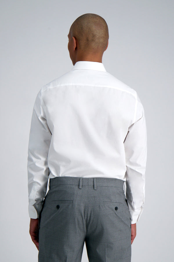 Haggar Premium Comfort Dress Shirt - White White