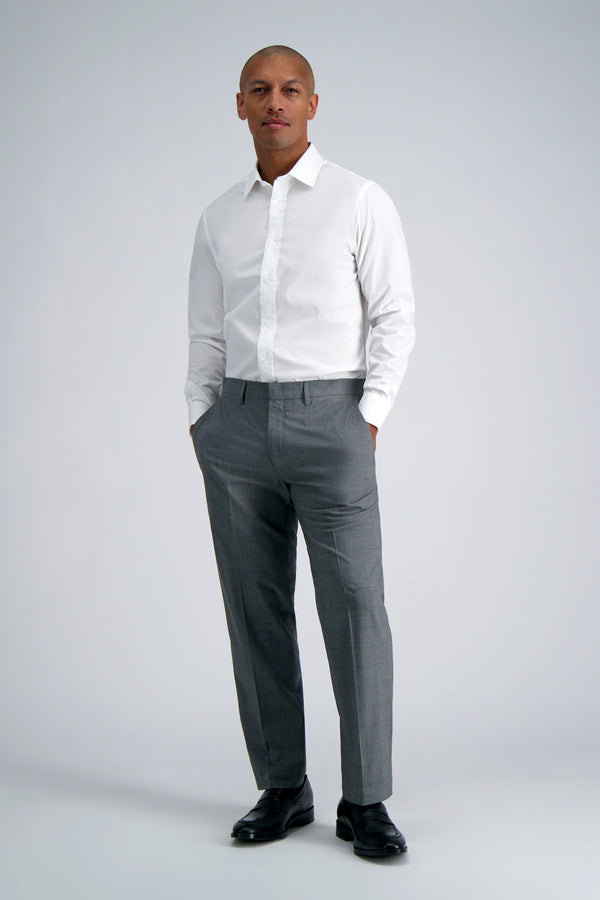 Haggar Premium Comfort Dress Shirt - White White