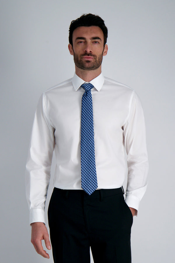 haggar Premium Comfort Dress Shirt - White White