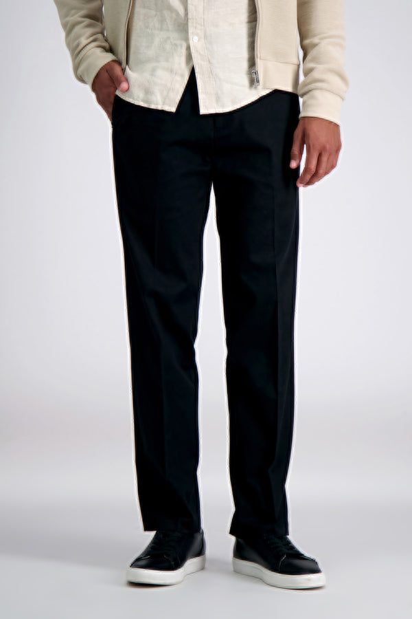 Haggar Premium No Iron Khaki Black