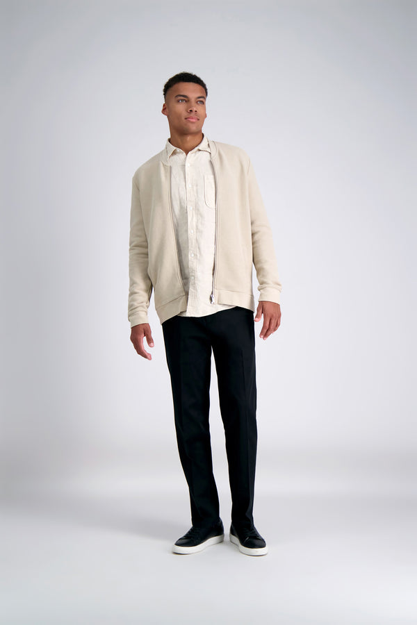 haggar Premium No Iron Khaki Black