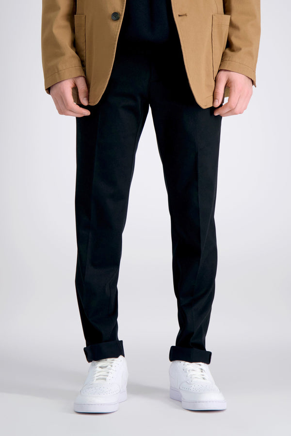 Haggar Premium No Iron Khaki Pant Black