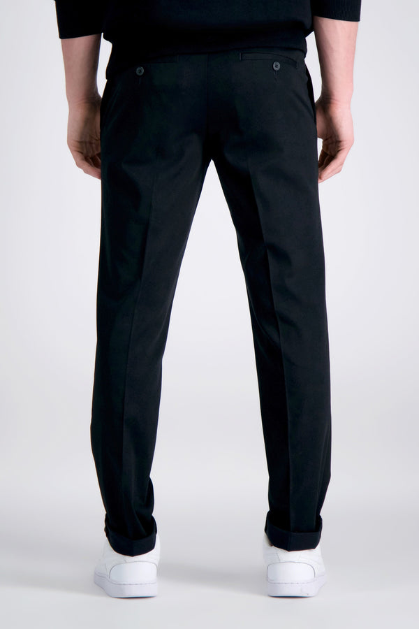 Haggar Premium No Iron Khaki Pant Black