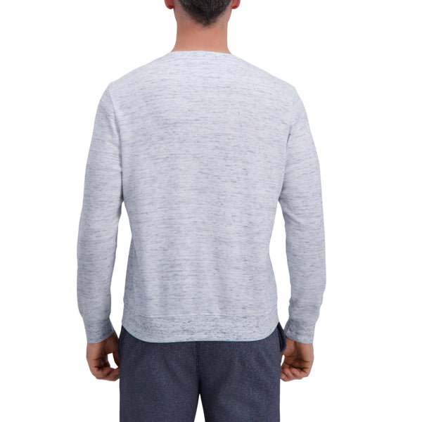 Haggar Pullover Jersey Sweatshirt White