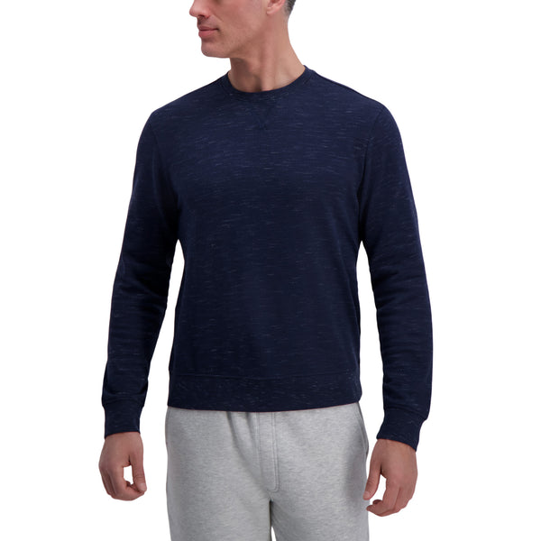 Haggar Pullover Jersey Sweatshirt White
