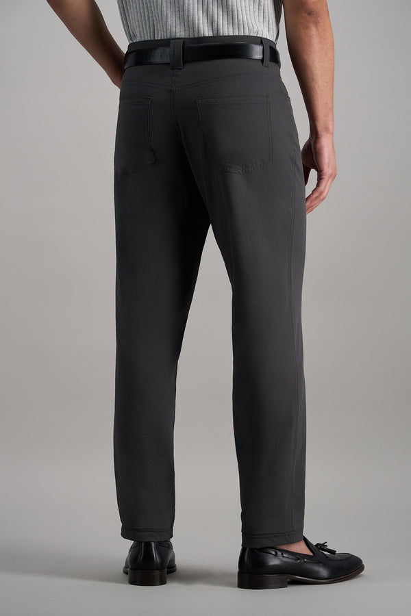 Haggar Haggar® Sport Travel Performance Nylon 5-Pocket Tech Pant Dark Grey