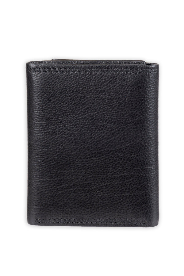 Haggar RFID Atwood Trifold Wallet Black