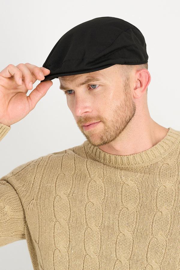 Haggar Side Seamed Flat Cap Blue