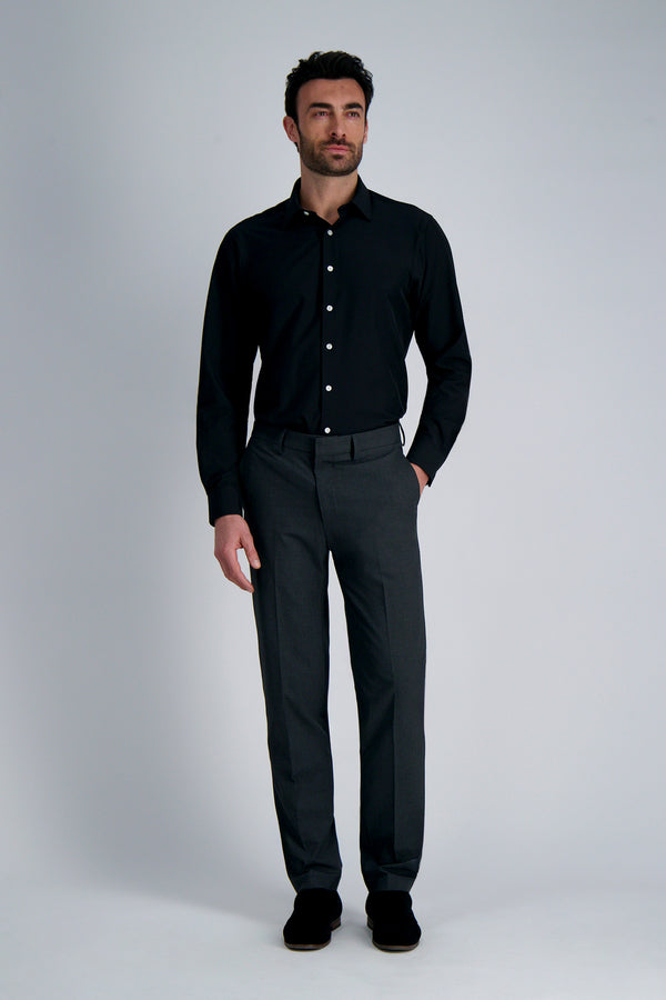 Haggar Smart Wash® Dress Shirt - Black Black