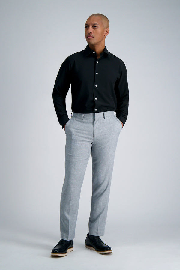 Haggar Smart Wash® Dress Shirt - Black Black