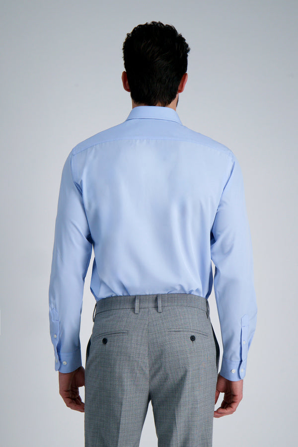 Haggar Smart Wash® Dress Shirt - Blue Light Blue